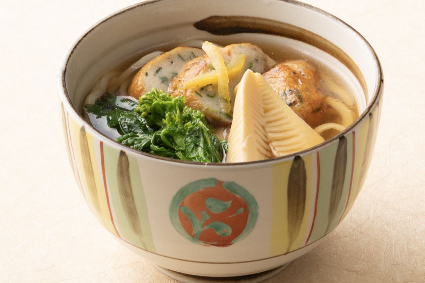 【春のおすすめ】羽田から春を告げる、彩り豊かな「季節限定うどん」販売開始